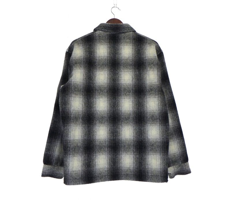 25AW MASSES マシス SHADOW CPO JKT ウエスタンコートL マシス MASSES 25AW 【 SHADOW CPO JKT 】 シャドウ チェック シャツ