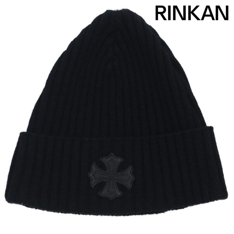 クロムハーツ CH HAT CHプラスパッチカシミアビーニーキャップ帽子 メンズ ONE SIZE