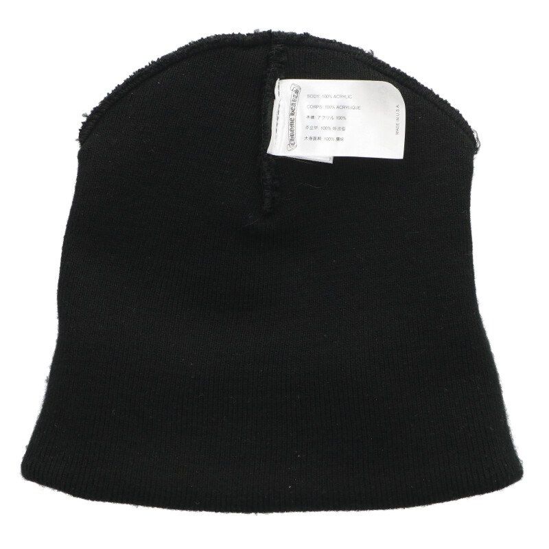 チョンパー刺繍ビーニーニット帽子