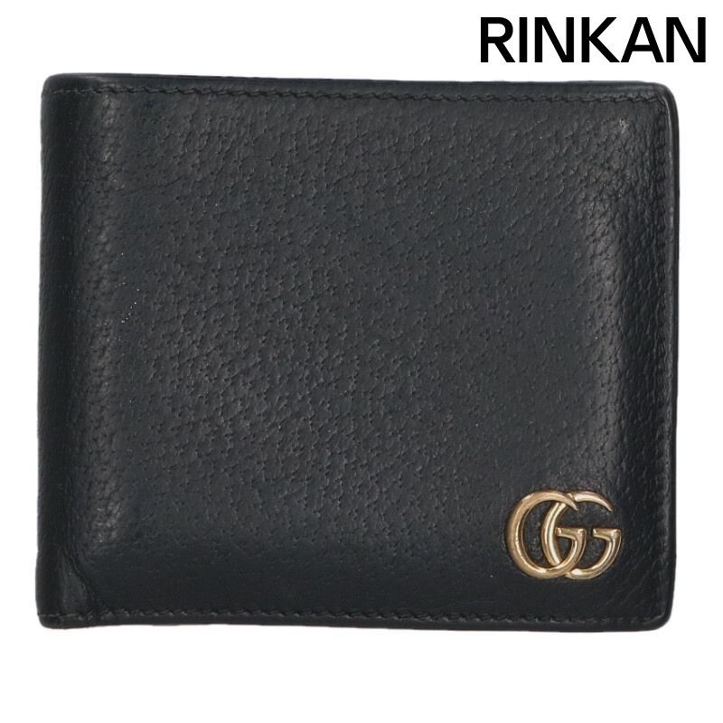 グッチ 428725 DJ 20 T GGロゴ二つ折り財布 メンズ