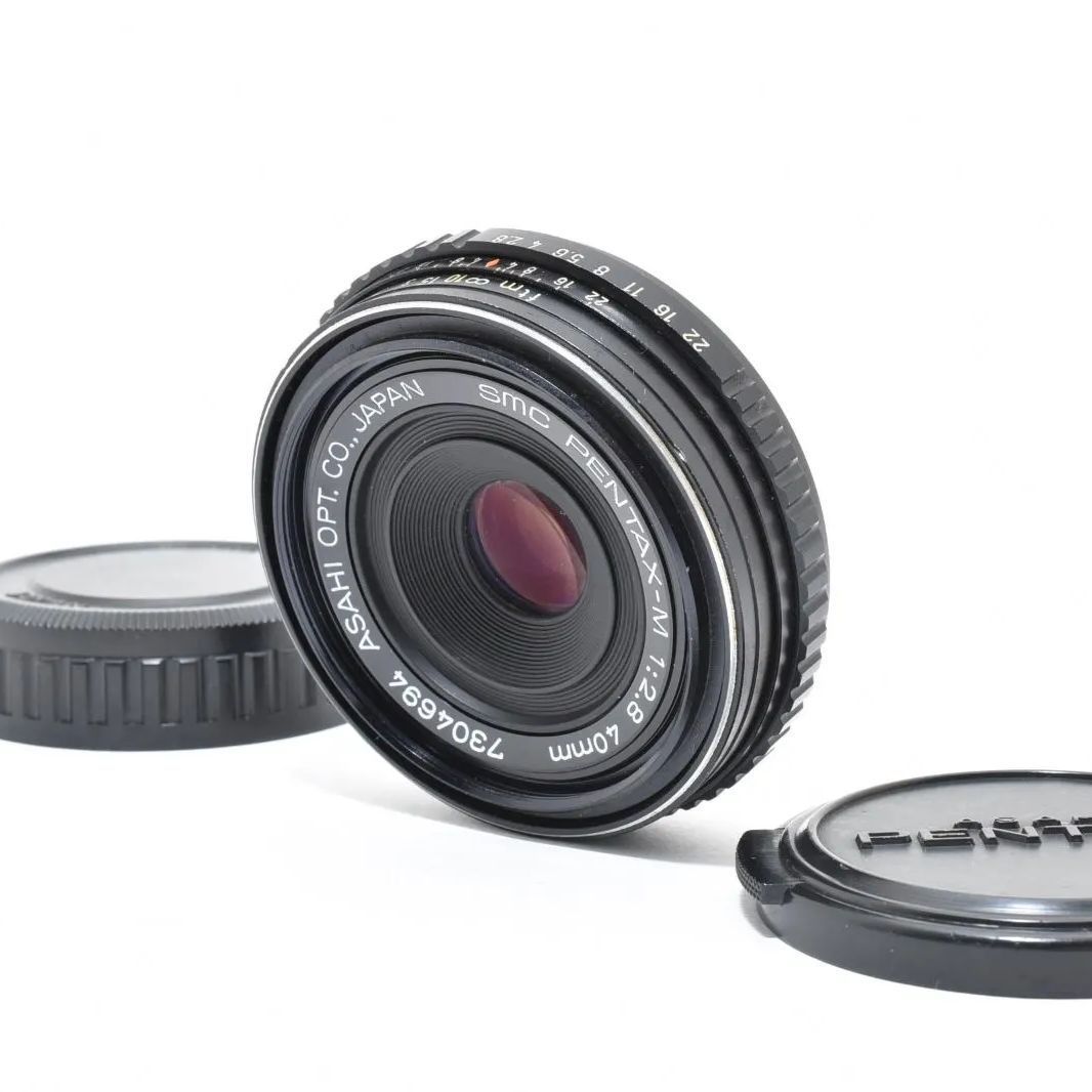 SMC Pentax M 40mm F2.8 パンケーキレンズ（Kマウント・マニュアル