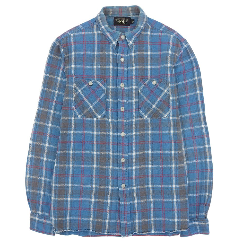 RRL ダブルアールエル コットン チェック柄 ネルシャツ トップス