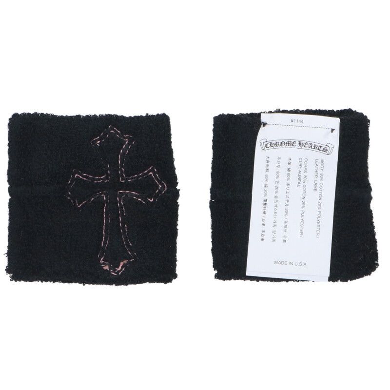 クロムハーツ SWEATBAND WRIST オンライン限定パテントクロスパッチ