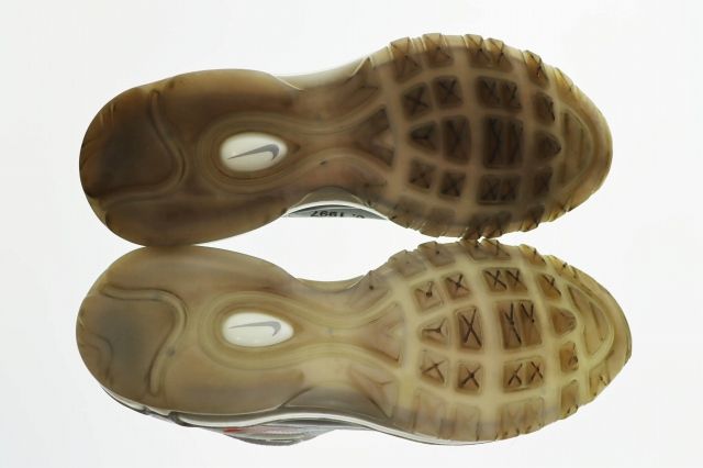 ナイキ NIKE ×OFF-WHITE オフホワイト THE 10 AIR MAX 97 OG Grey エア