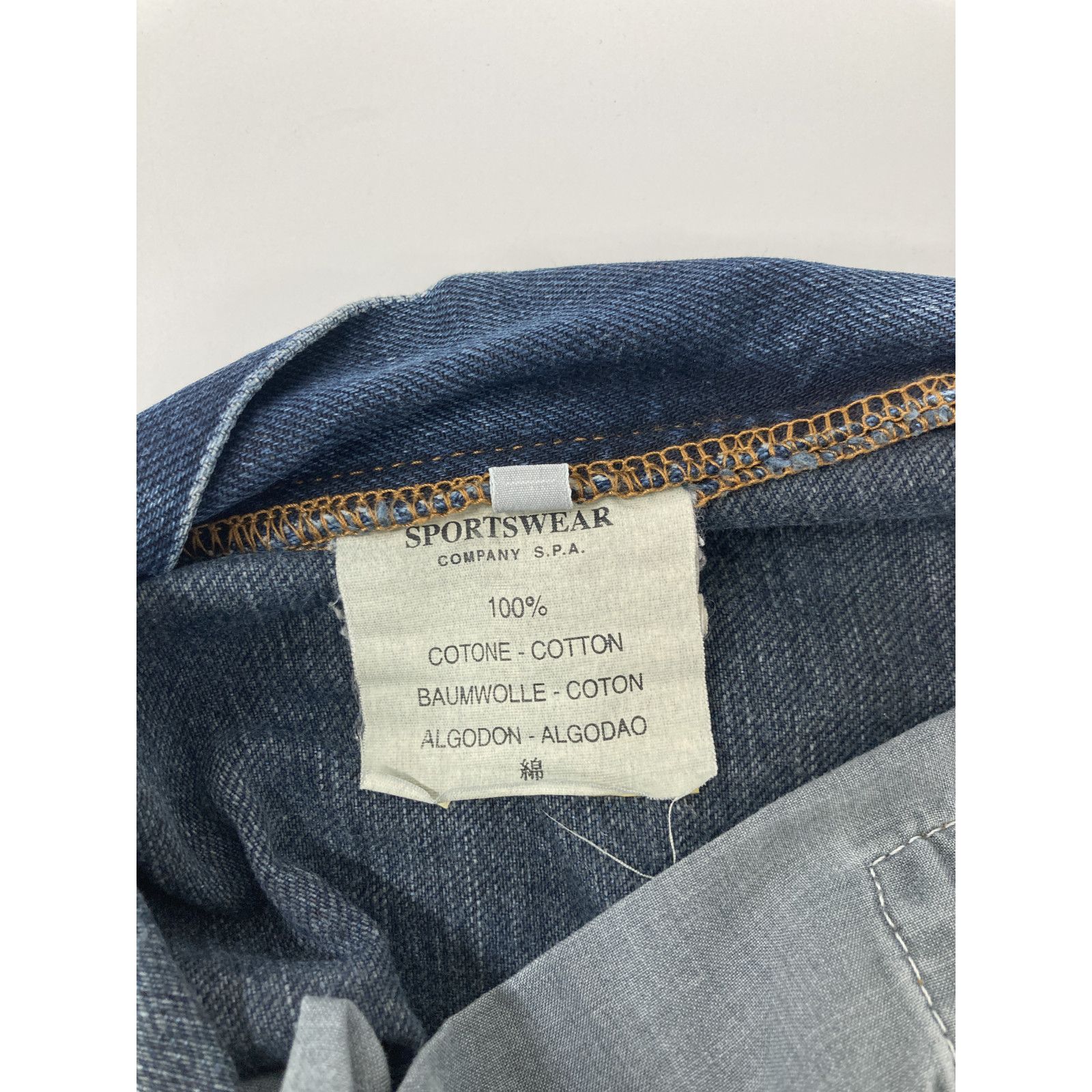 STONE ISLAND ストーンアイランド ｲﾝﾃﾞｨｺﾞ ｼﾞｯﾌﾟﾌﾗｲ ｽﾄﾚｰﾄﾃﾞﾆﾑﾊﾟﾝﾂ 31