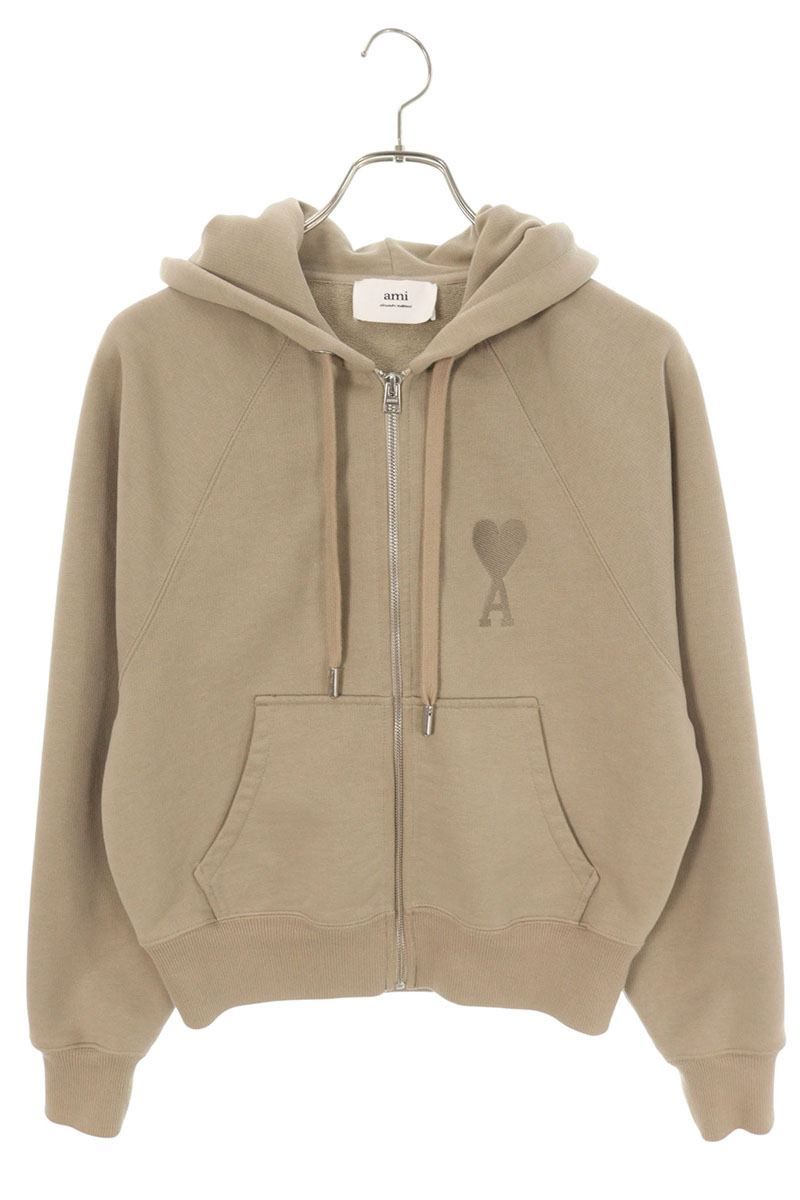 アミアレクサンドルマテュッシ USW402.747 ハートA刺繍ジップアップ