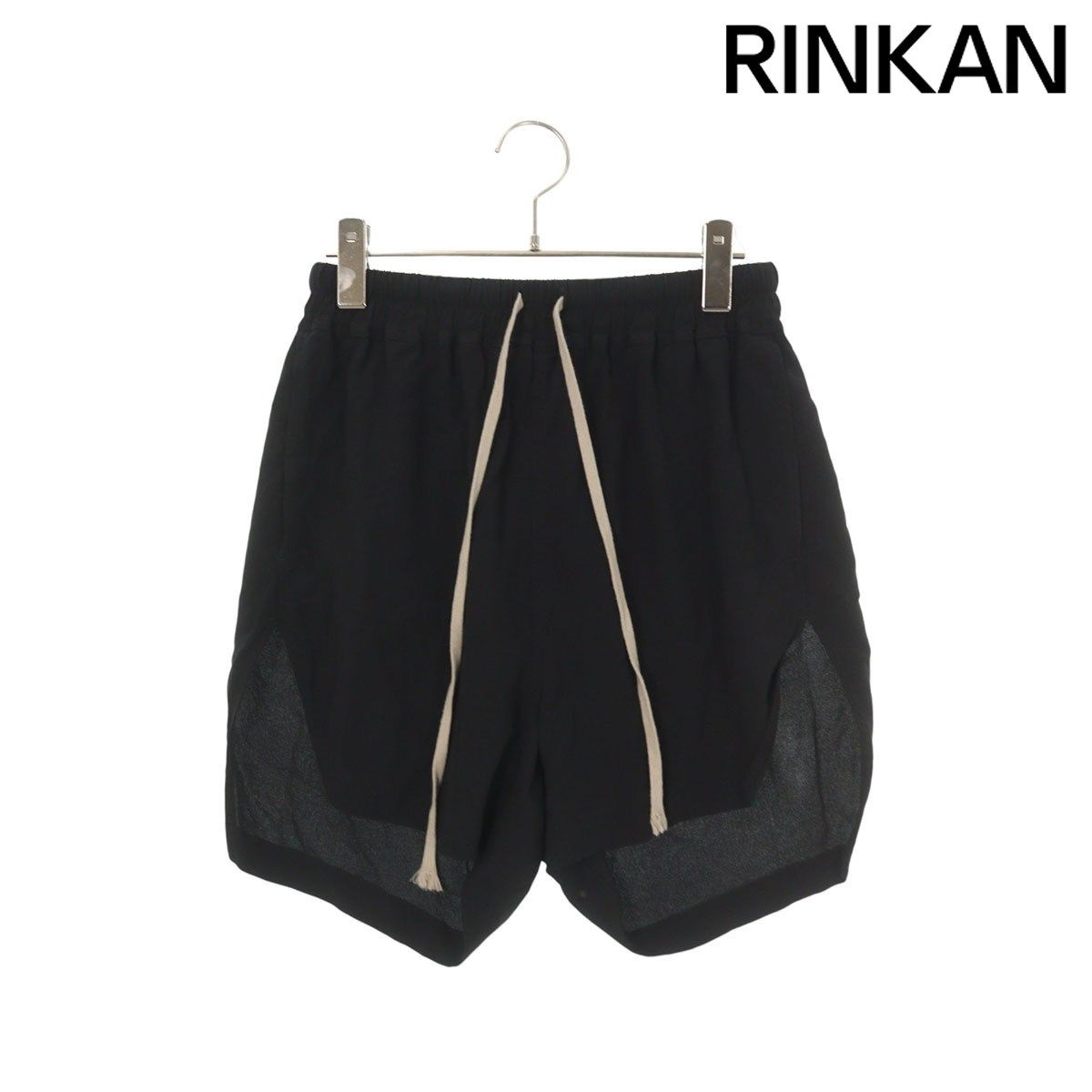 リックオウエンス SS 24 クレープボクサーショートパンツ レディース 38