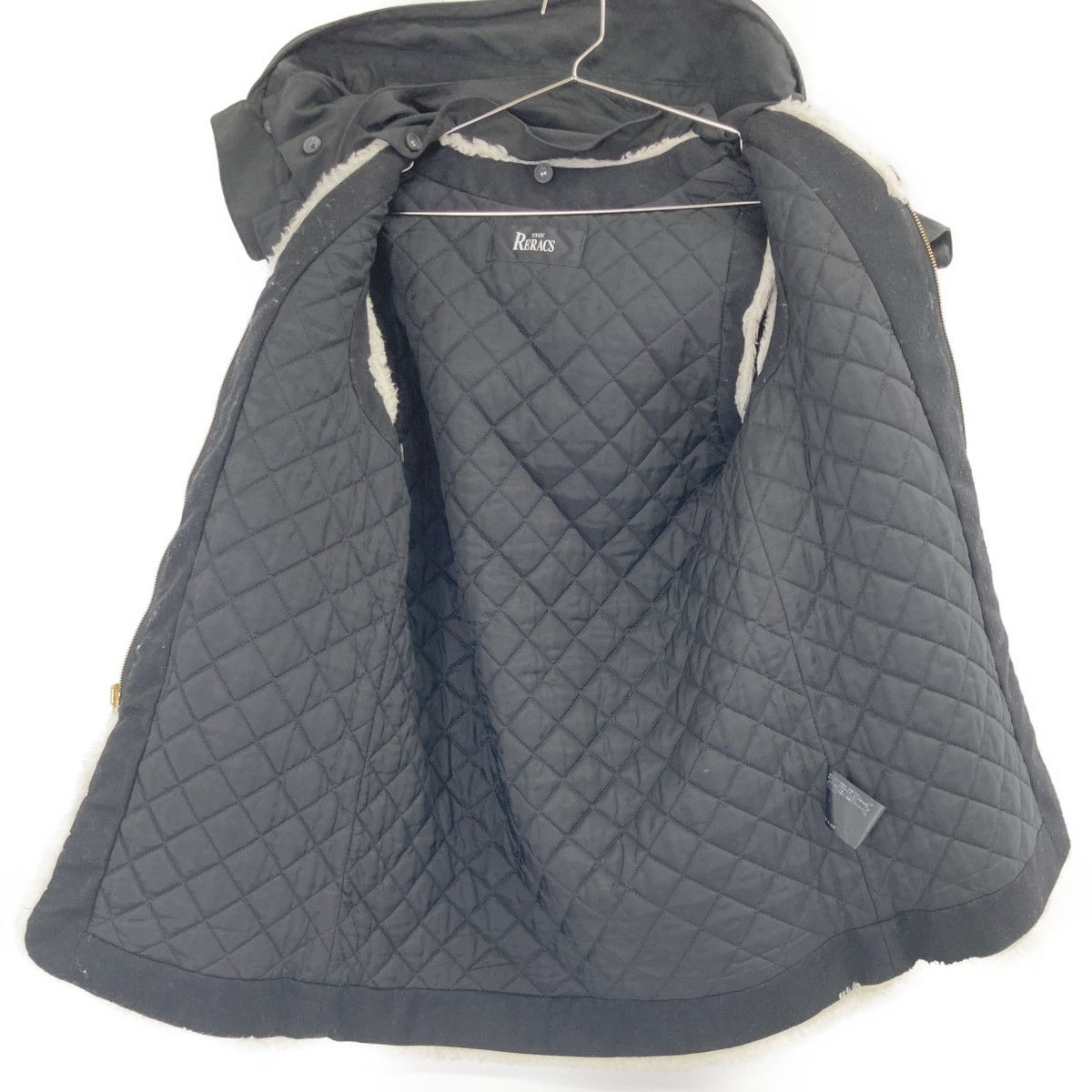 THE RERACS ザ・リラクス 17FW-RECT-156L ﾌﾞﾗｯｸ M65 SHORT MODS COAT