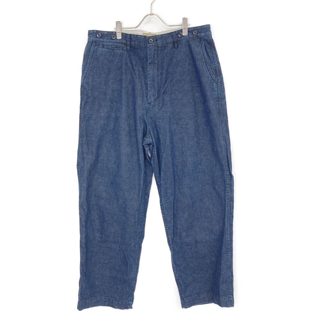 NIGEL CABOURN ナイジェルケーボン 22 SS LYBRO 8044-13-50000 10 oz ブリティッシュアーミー インディゴ デニムパンツ 38