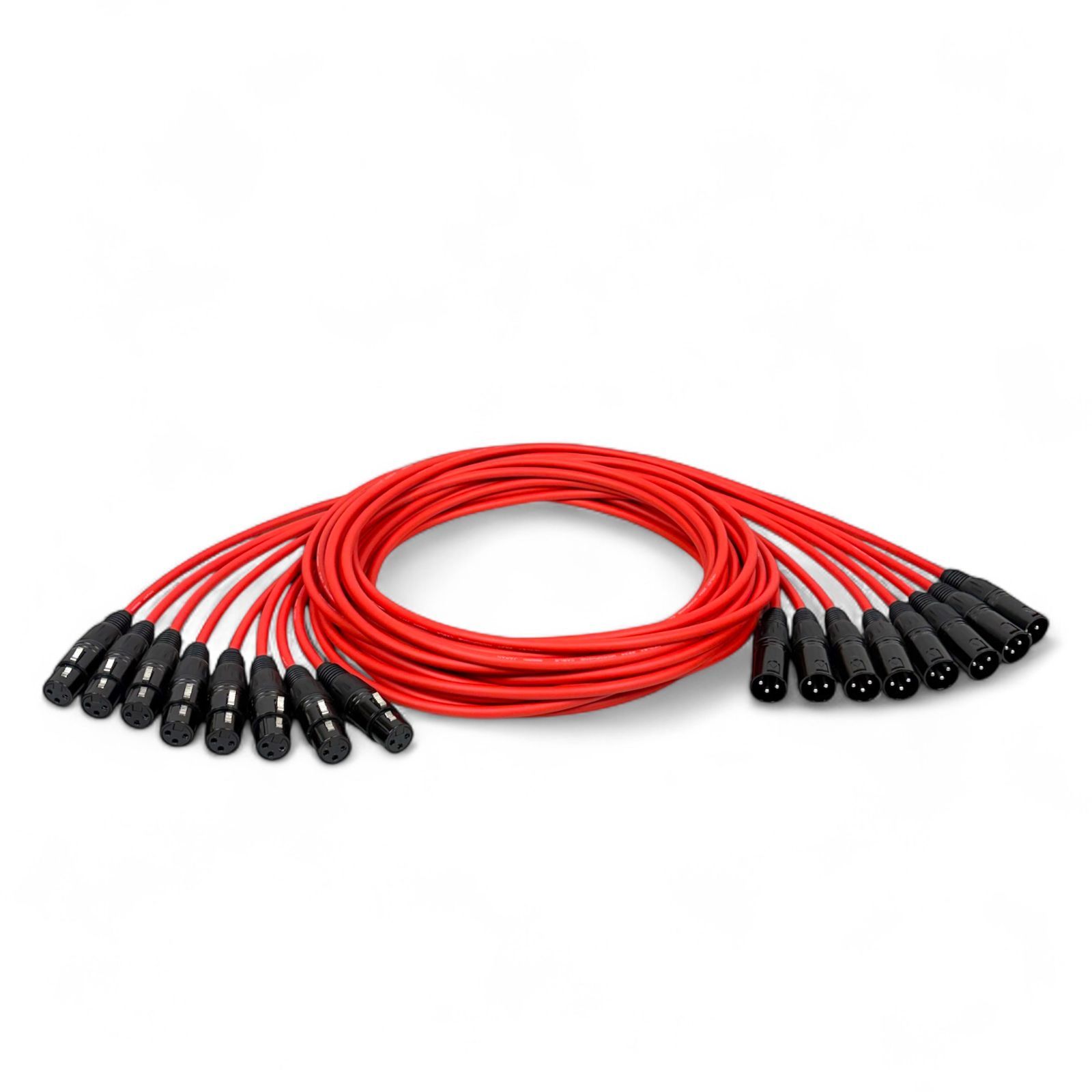 MOGAMI 2534 RED XLR マイクケーブル 2m 8本セット - メルカリ