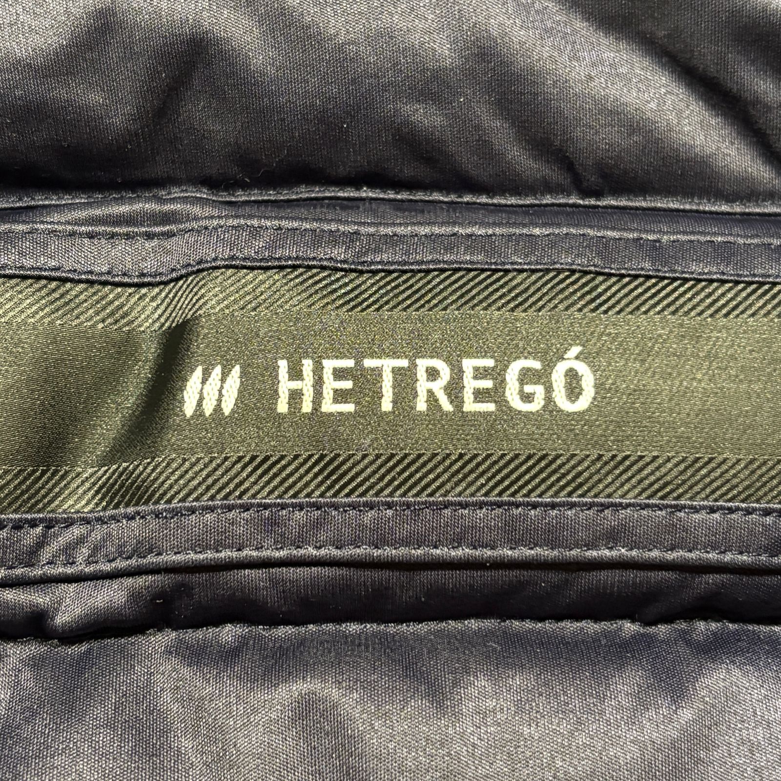 未使用級 HETREGO エトレゴ ダウンコート HE653M ラクーンファー 
