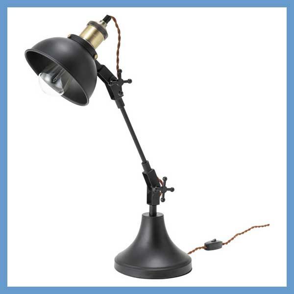 デスクアームライト レトロデザイン W 20 50 D 16 H 26 59 cm コード長 約1 5 m～ 机上スタンドライト No 737