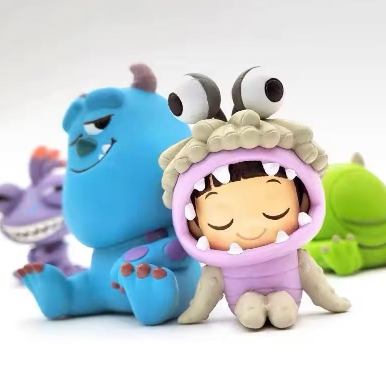 4個セット」モンスターズインク ミニフィギュア 居眠りver サリー