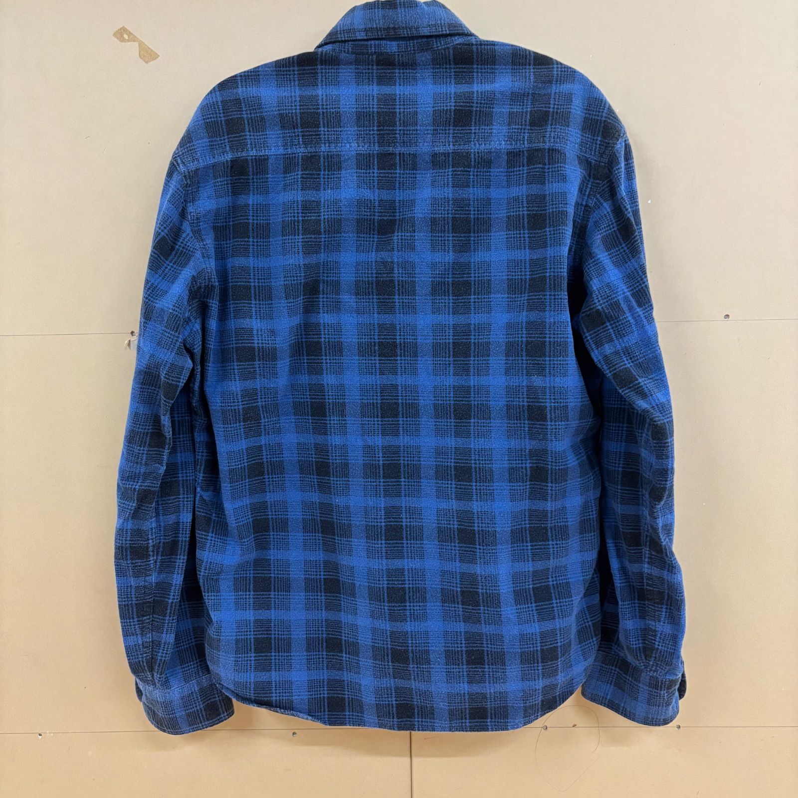 ◎ TENDERLOIN テンダーロイン チェックシャツ 長袖 ネルシャツ ブルー