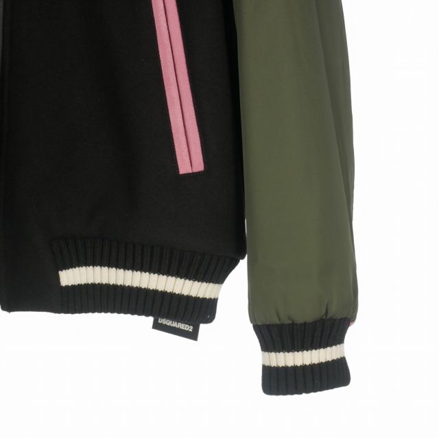 ディースクエアード DSQUARED2 23AW Western Varsity Bomber ボンバー