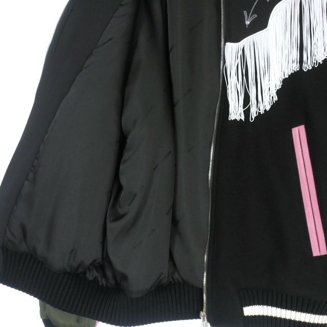 ディースクエアード DSQUARED2 23AW Western Varsity Bomber ボンバー