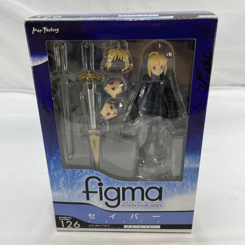 中古】開封/箱傷み)MaxFactory figma 126 セイバー Zero Ver