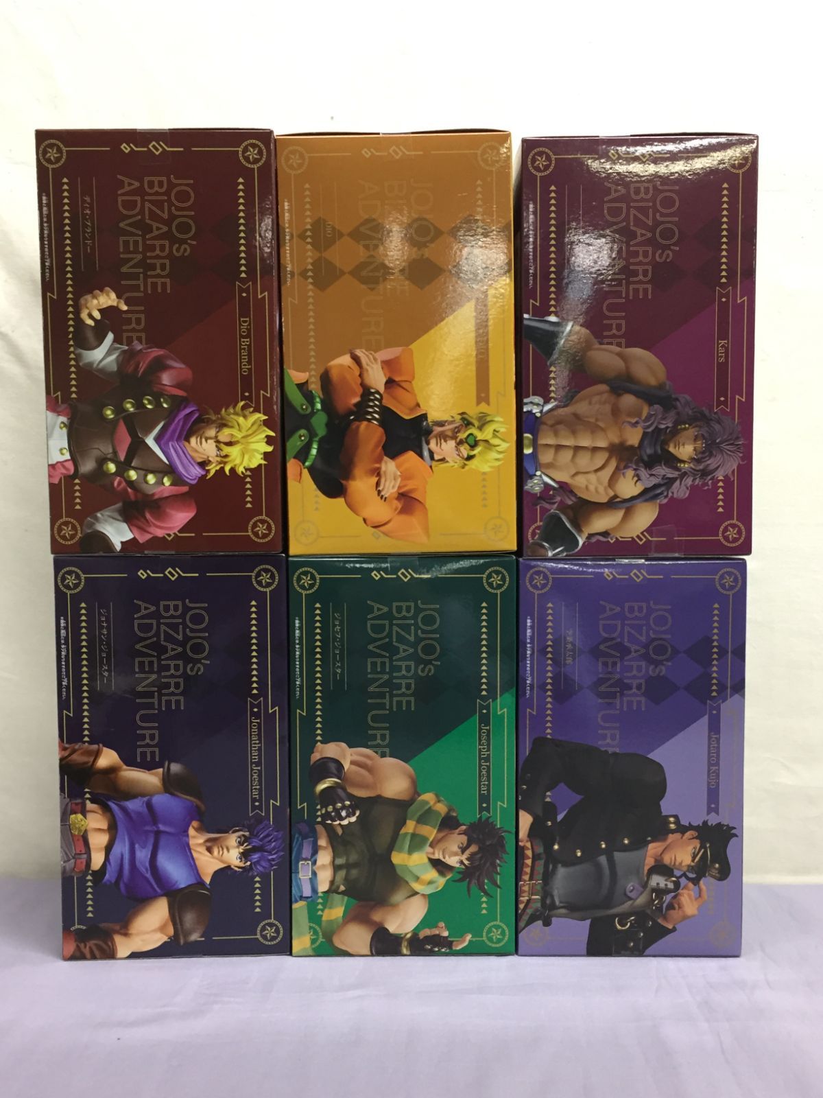 未開封品】ジョジョの奇妙な冒険 Mometria フィギュア 6体セット 810