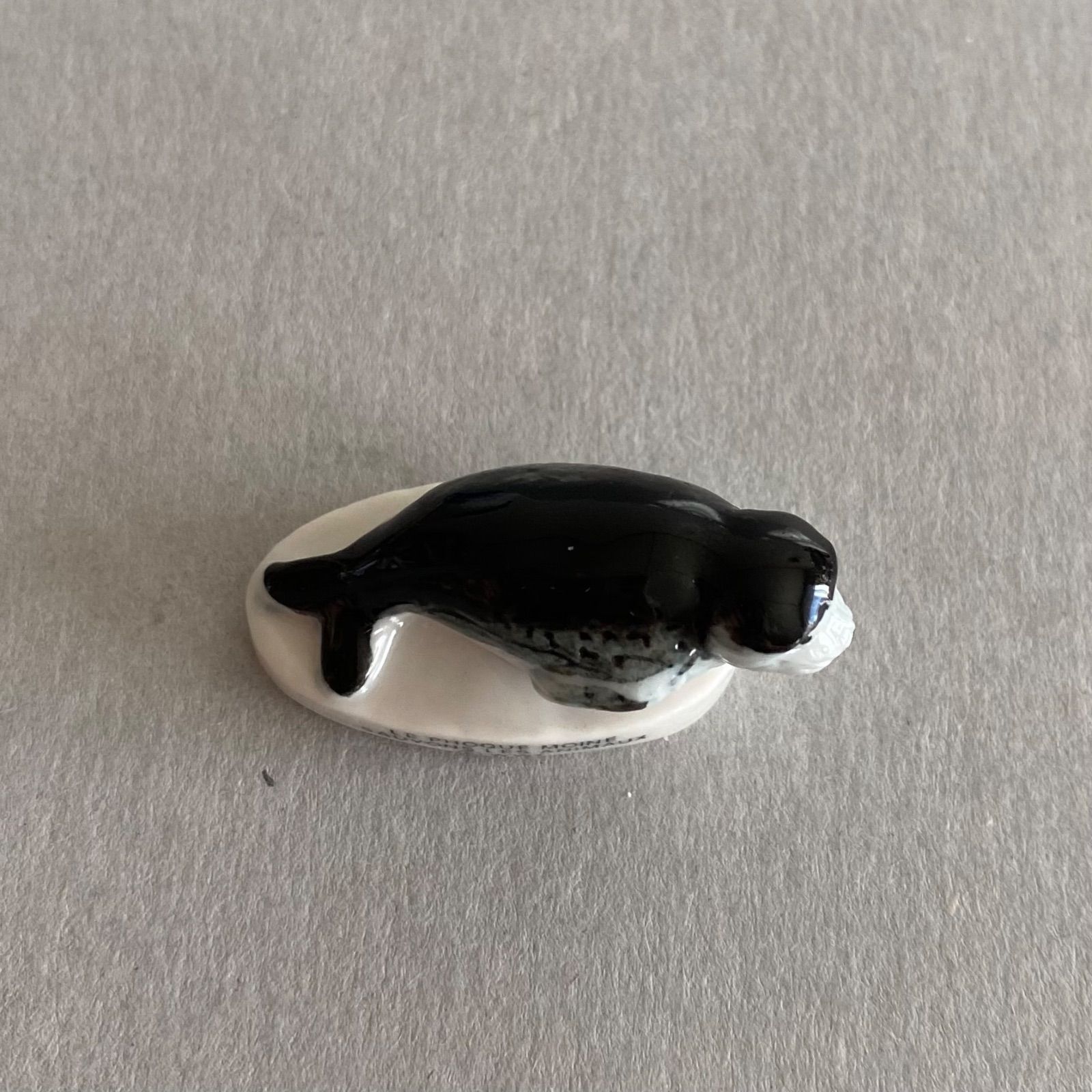 アザラシのフェーブ／海の生き物／フランス雑貨／陶器ミニチュア