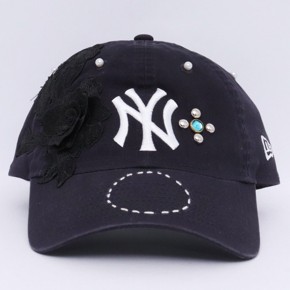 APACHE WLB LACE CUSTOM DAD CAP ネイビー - メルカリ