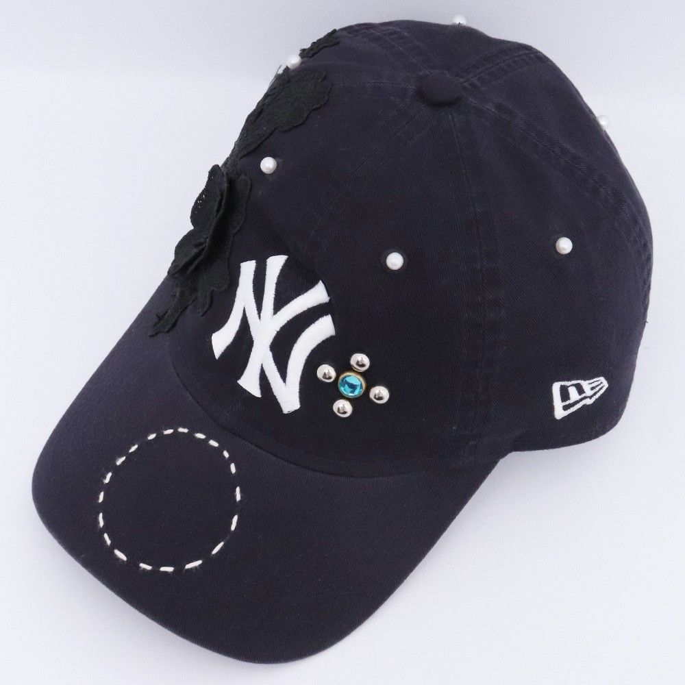 APACHE WLB LACE CUSTOM DAD CAP ネイビー 【公式通販】