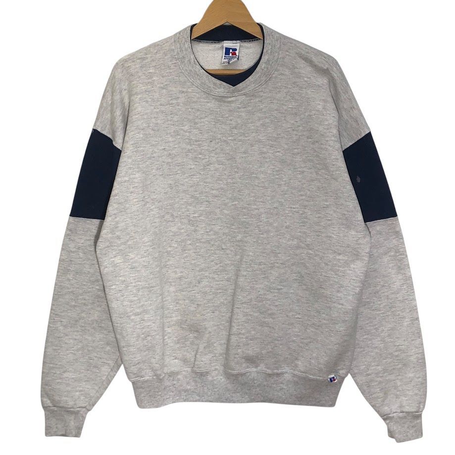 USA製 RUSSEL ラッセルアスレチック 2トーンスウェット トレーナー 90's/90年代ヴィンテージ Russell Athletic/ラッセルアスレチック USA