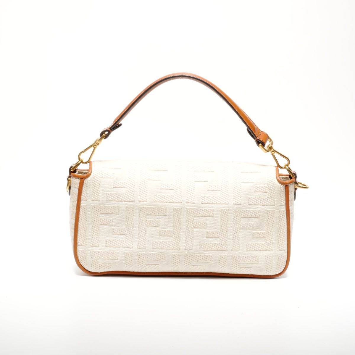 FENDI フェンディ ショルダーバッグ キャンバス マンマ バケット エン