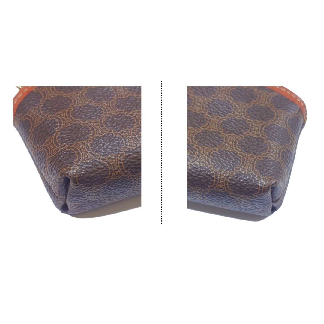 ヴィンテージ CELINE セリーヌ マカダム柄 コインケース 小銭入れ