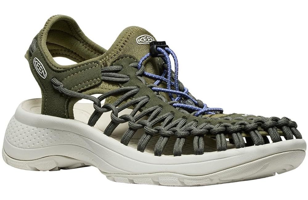 KEEN キーン レディース ユニーク アストリア サンダル フォレストナイト スキッパーブルー 24.0 cm