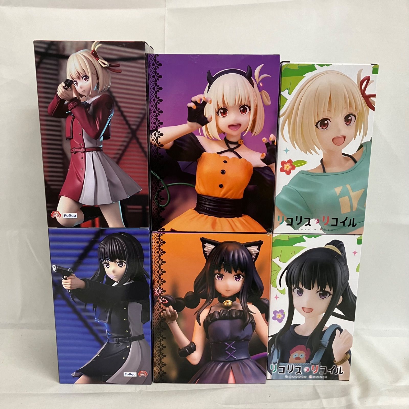 未開封 リコリス・リコイル 錦木千束 井ノ上たきな フィギュア 6個
