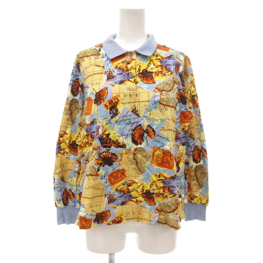 DIOR ディオール【新品未使用タグ付】 総柄 ポロシャツ 長袖 クリスチャンディオール Christian Dior スポーツ SPORT ポロシャツ