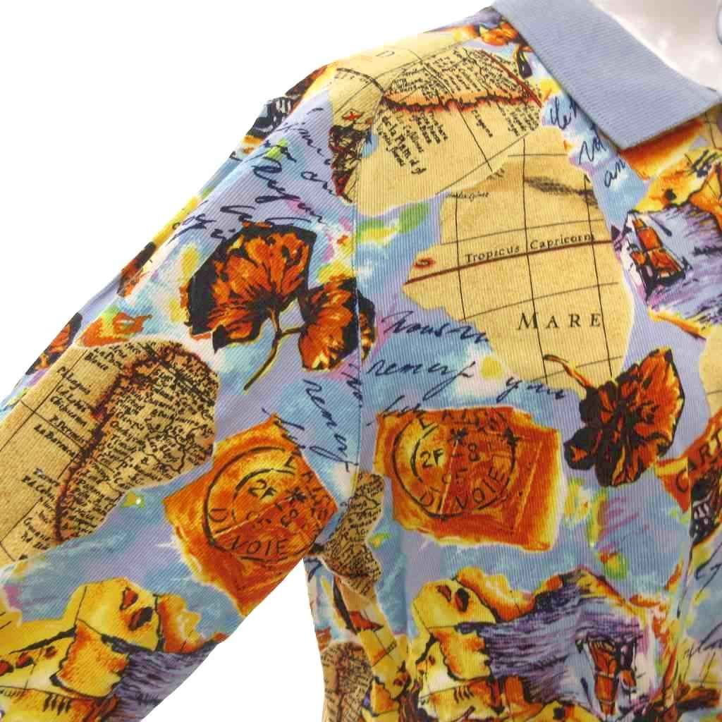 DIOR ディオール【新品未使用タグ付】 総柄 ポロシャツ 長袖 クリスチャンディオール Christian Dior スポーツ SPORT ポロシャツ