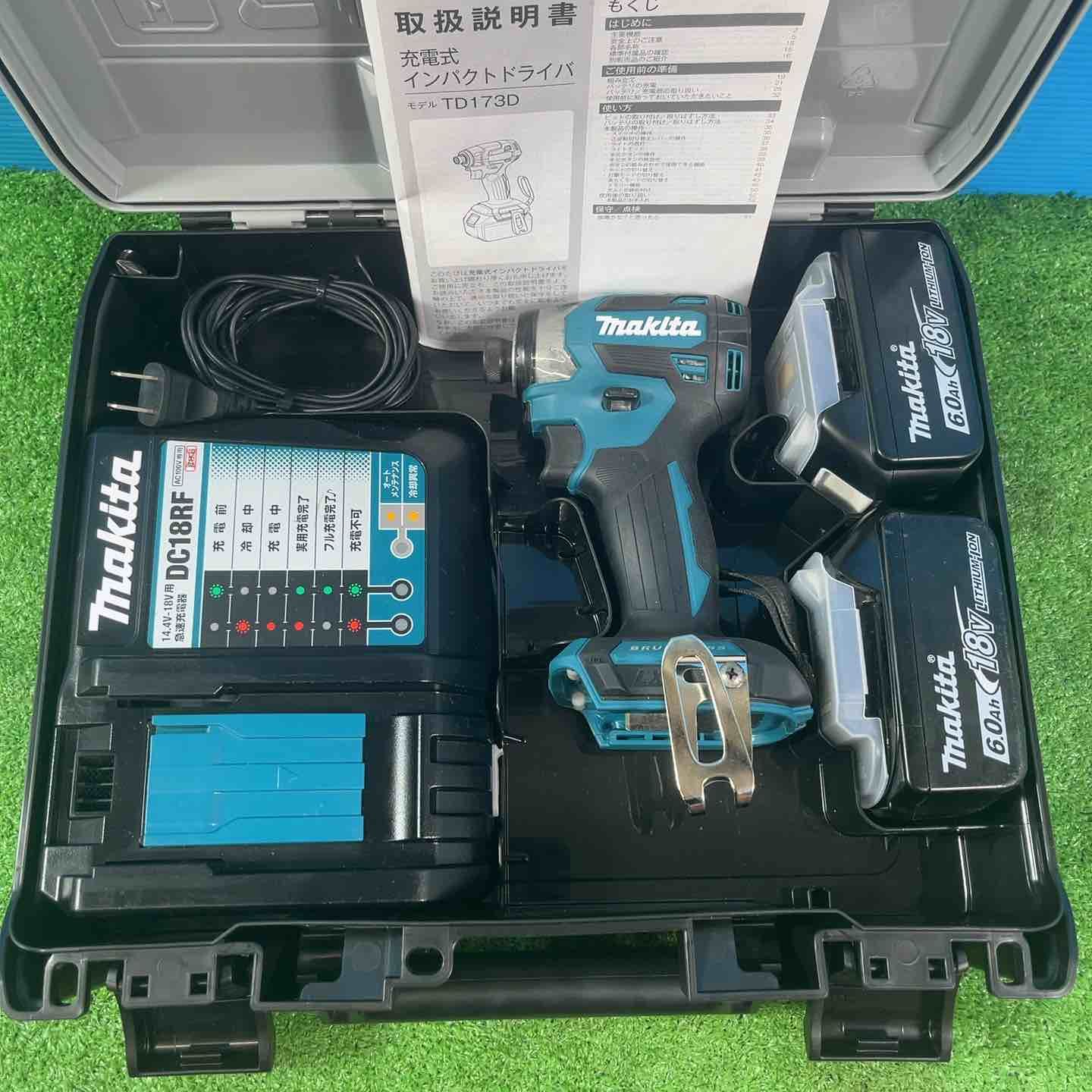 美品】☆マキタ(makita) コードレスインパクトドライバー TD173DRGX 