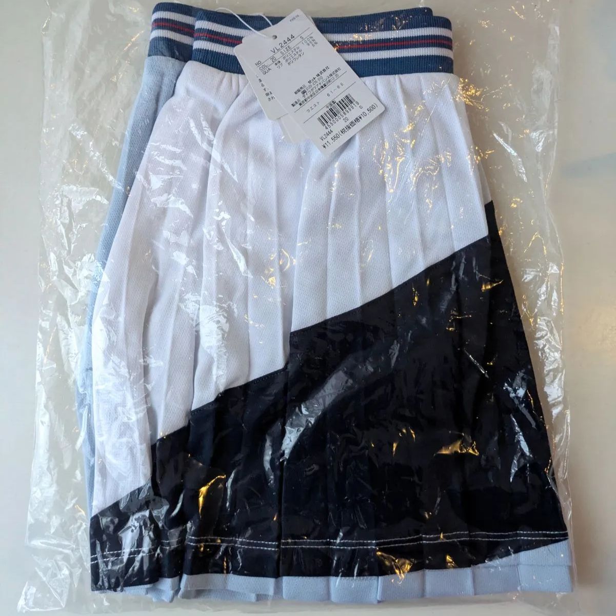 FILA フィラ テニス ウェア スコート Sサイズ 新品未使用 青白紺