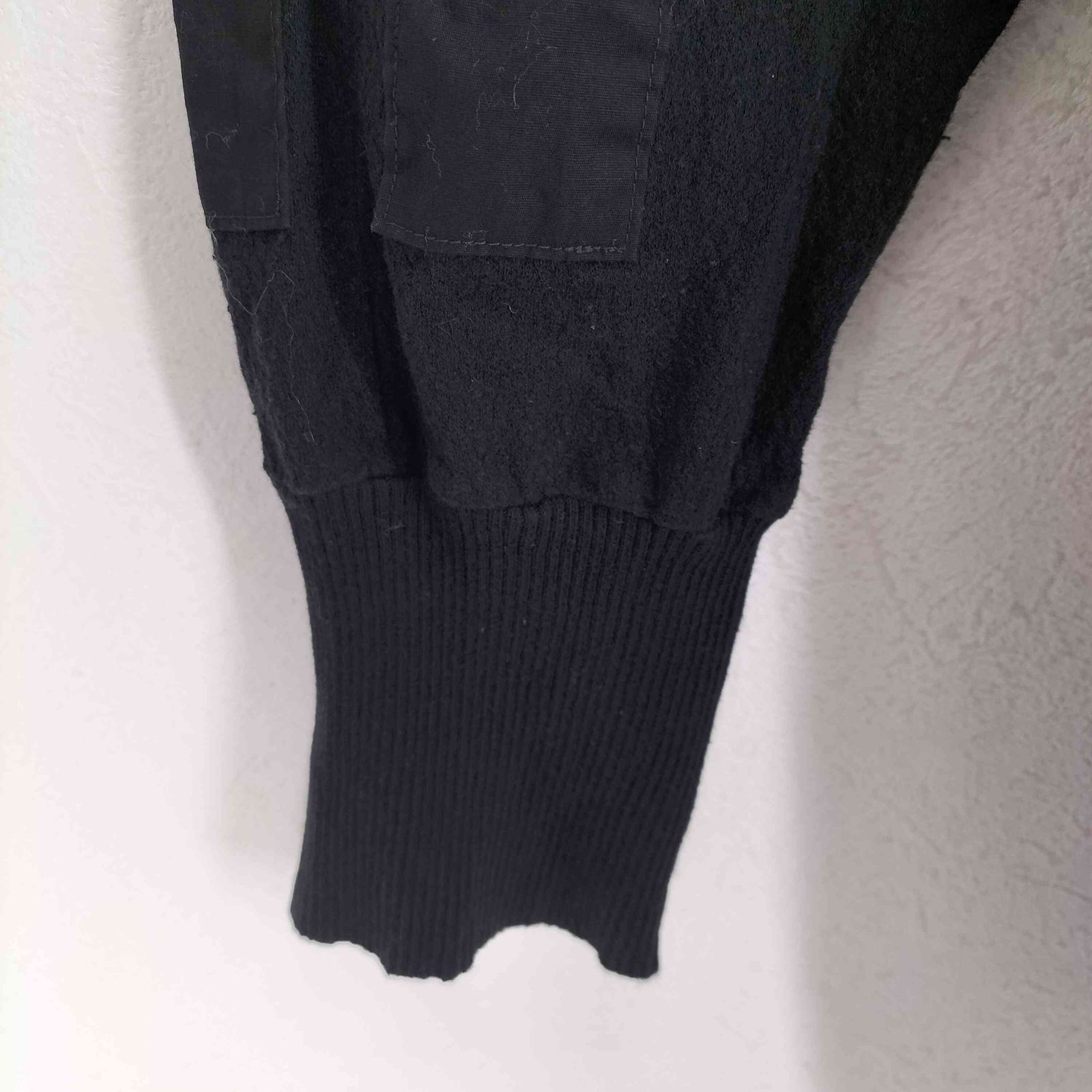 セブンユリウス _7 JULIUS ラインスリーブデザイン ロングカーディガン