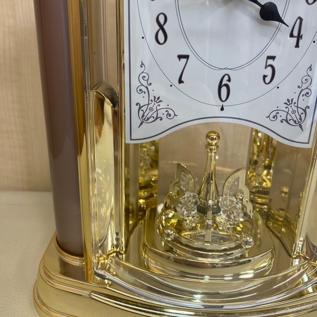 ✨通電確認済✨】SEIKO セイコー 置時計 BY418G アンティーク