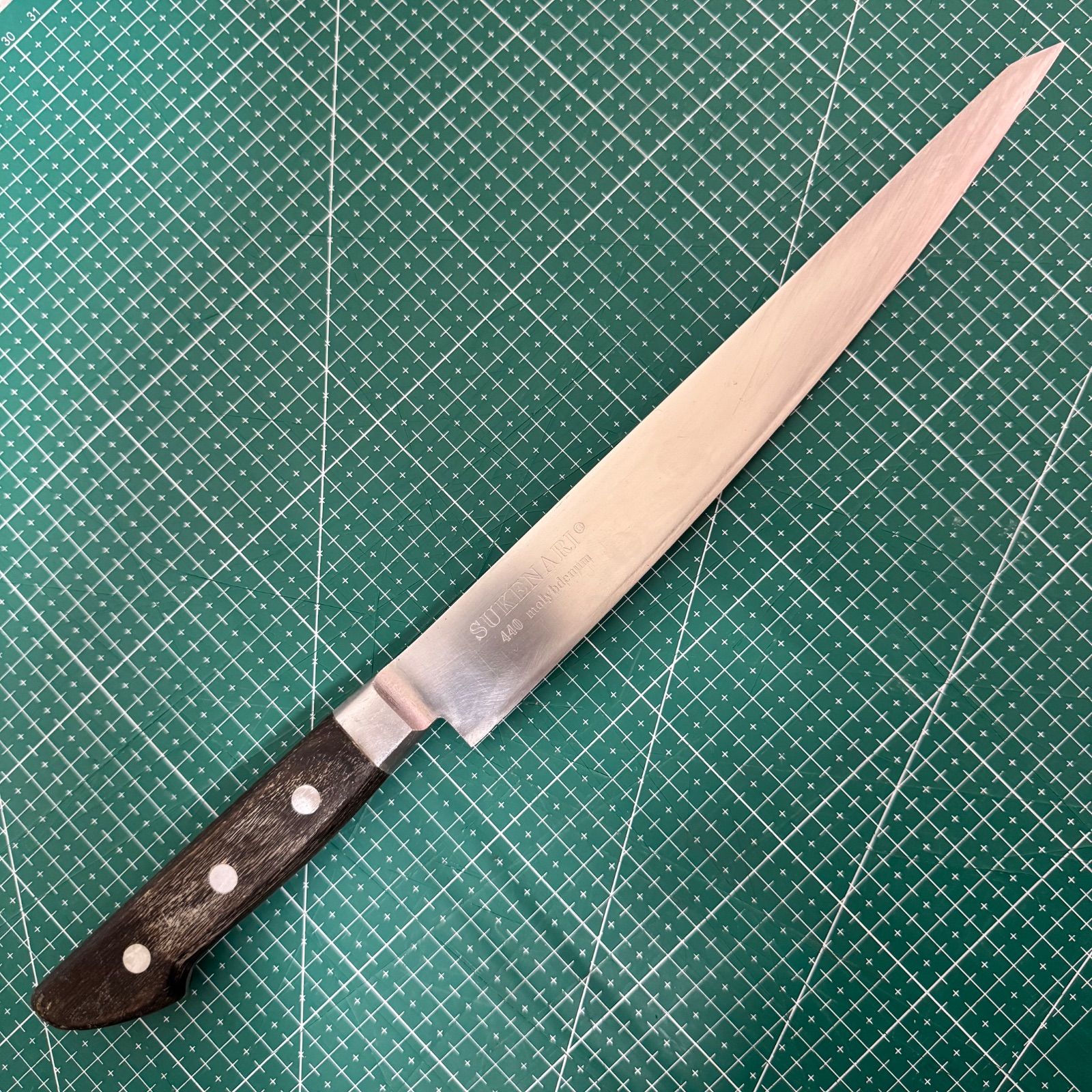 銘 佑成 筋引き包丁 240 mm 440モリブデン鋼