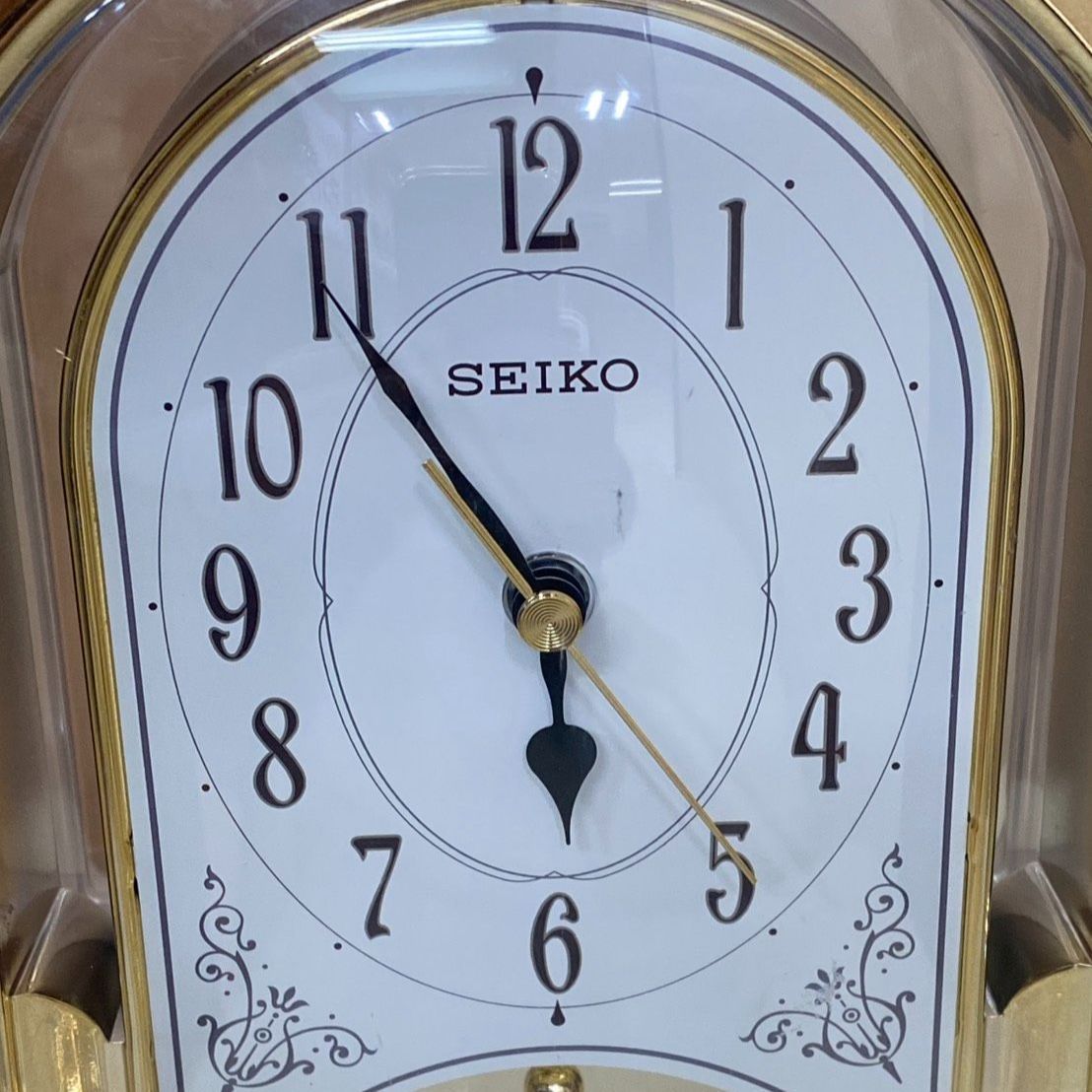 ✨通電確認済✨】SEIKO セイコー 置時計 BY418G アンティーク