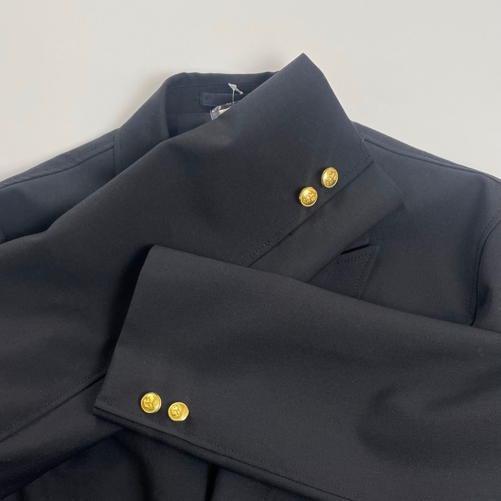 BEAMS PLUS ビームスプラス / 4B Double Breasted Blazer Wool タグ