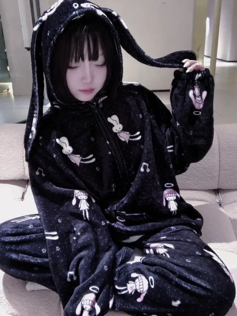 フランネルうさぎイージーウェア