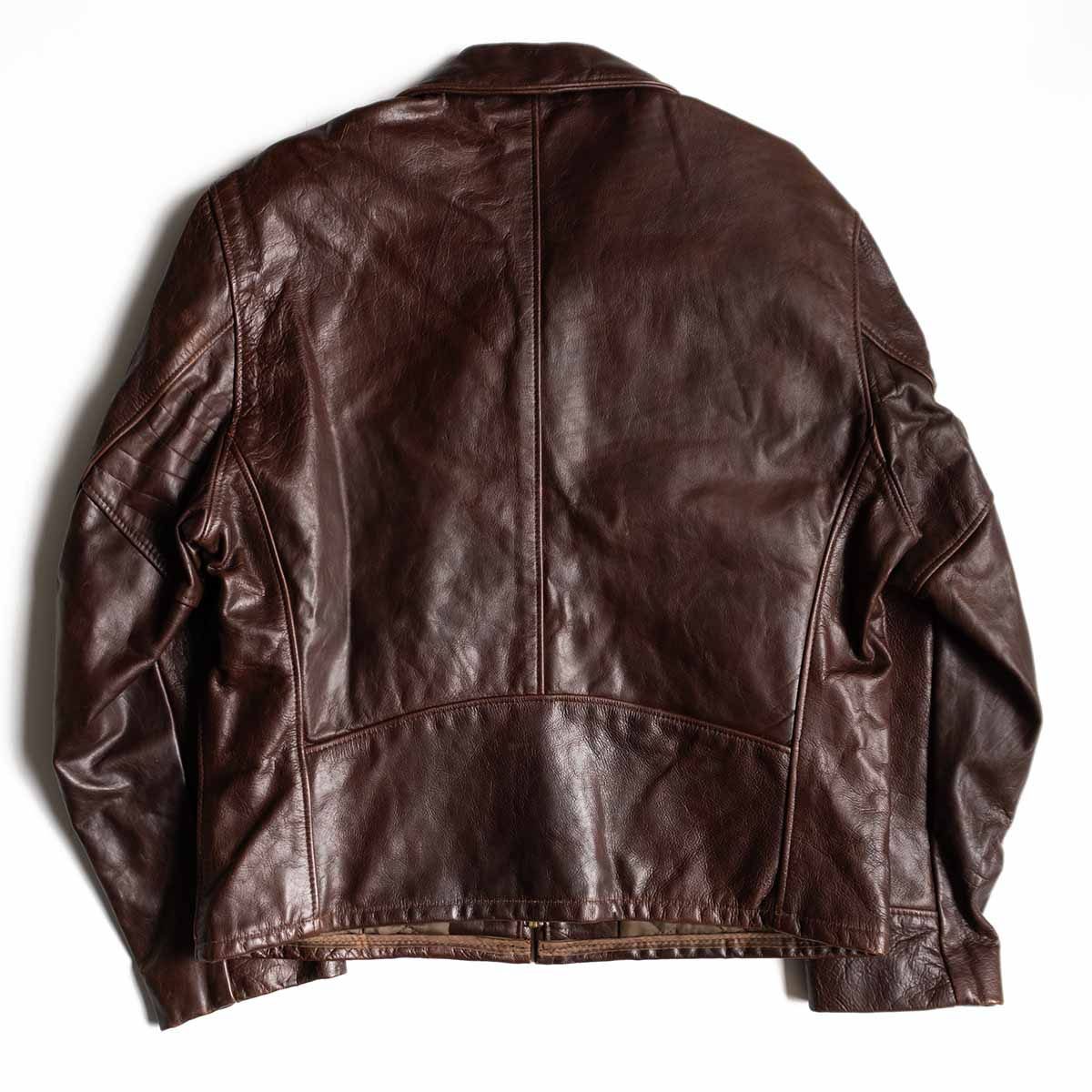 雰囲気抜群/ビッグサイズ】SCHOTT【634/シングルライダースジャケット