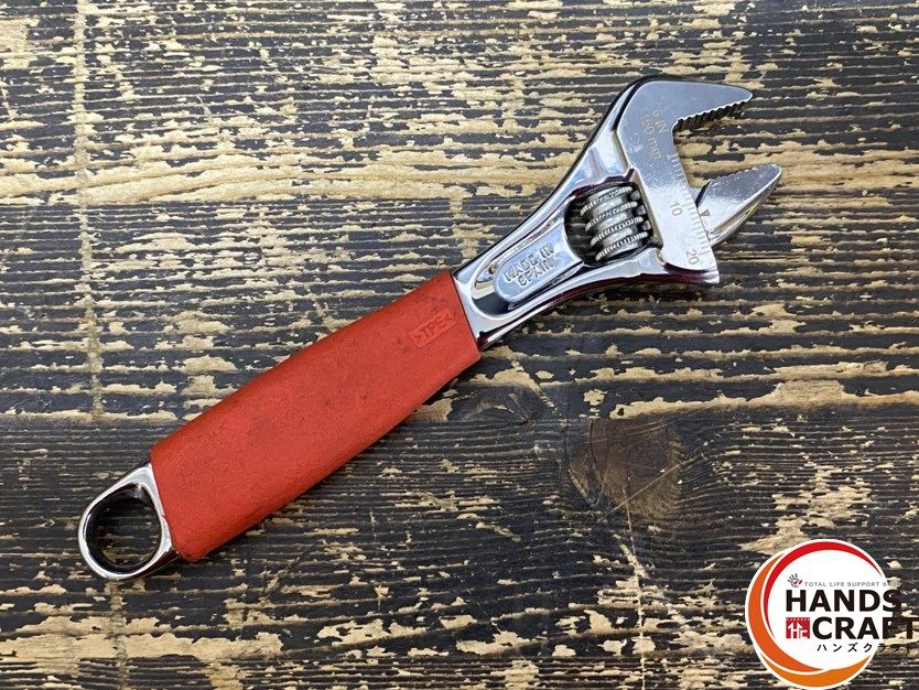 品 Snap-on スナップオン FADH 6 B アジャスタブルレンチ モンキーレンチ ギザ付 全長 152 mm 開口長 19