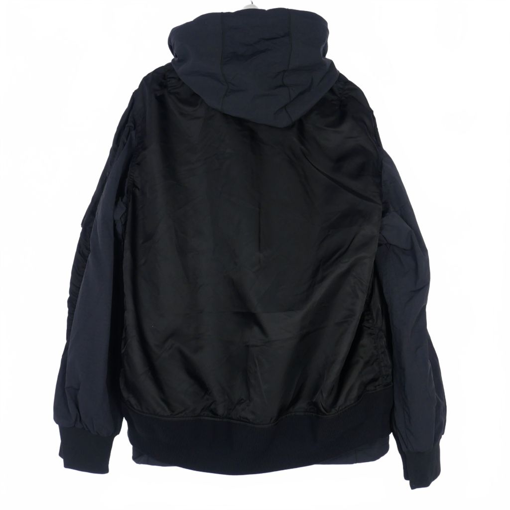 サカイ sacai × ナイキ NIKE レイヤード ボンバージャケット ブルゾン