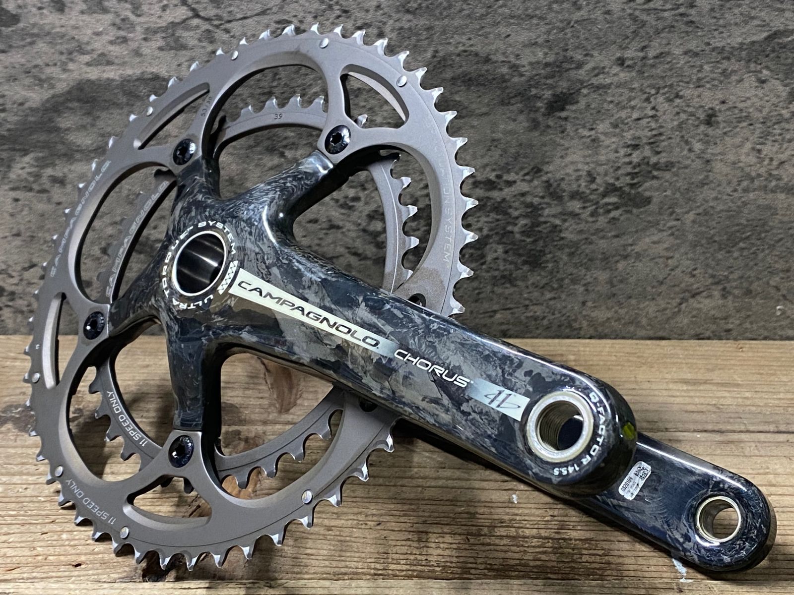 JM370 カンパニョーロ CAMPAGNOLO コーラス CHORUS クランクセット JM370 カンパニョーロ CAMPAGNOLO コーラス CHORUS クランクセット
