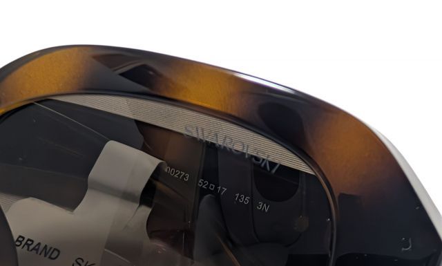 未使用 スワロフスキー サングラス バタフライ SK6037 クリスタル