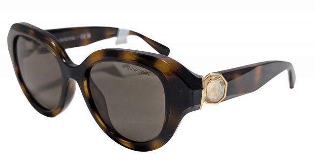 未使用 スワロフスキー サングラス バタフライ SK6037 クリスタル