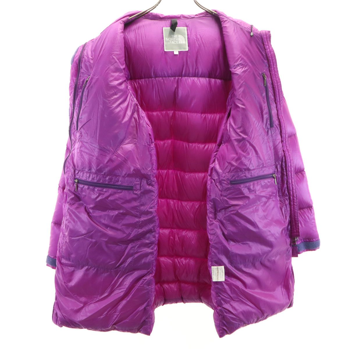 THE NORTH FACE ザノースフェイス ダウンジャケット S パープル系 