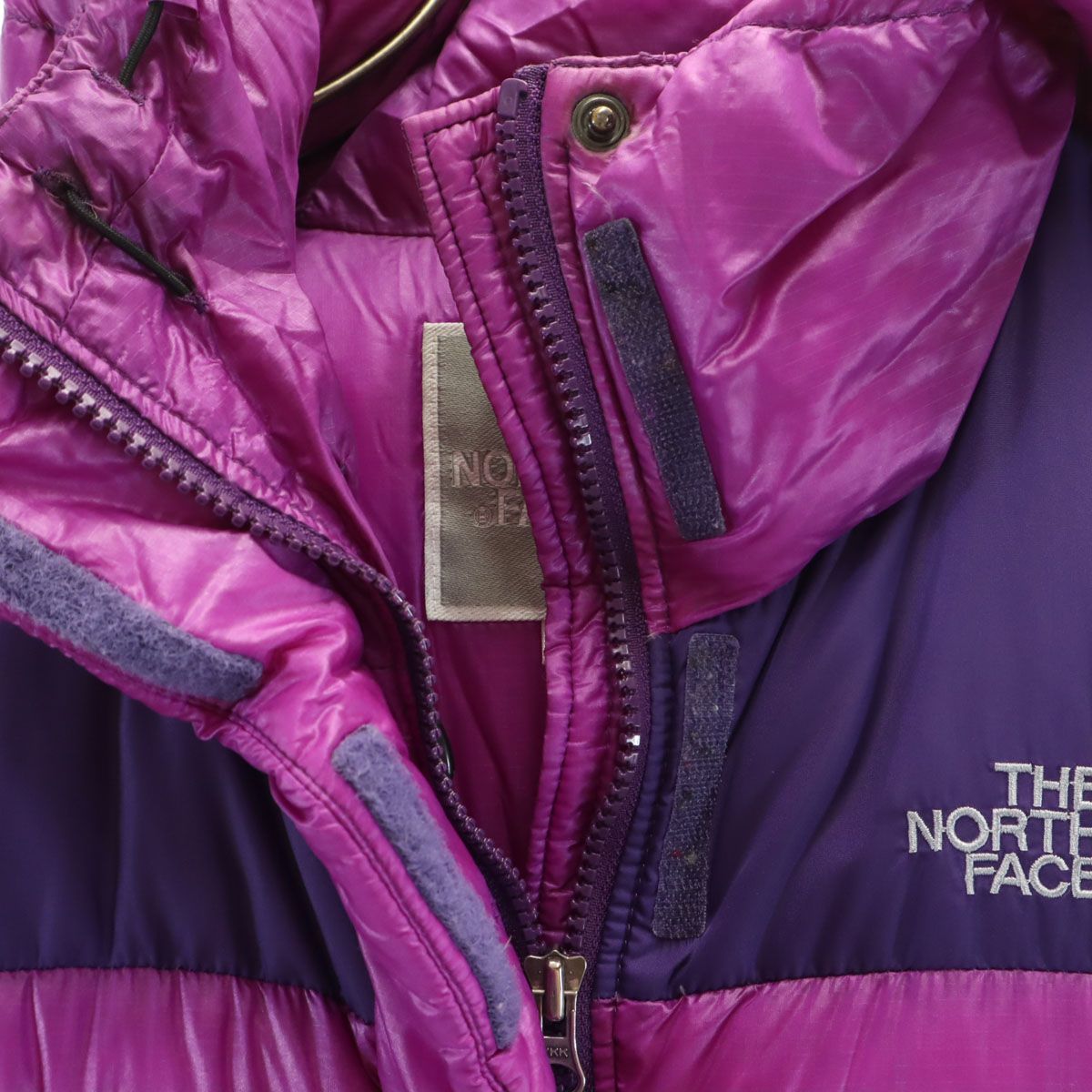 THE NORTH FACE ザノースフェイス ダウンジャケット S パープル系 