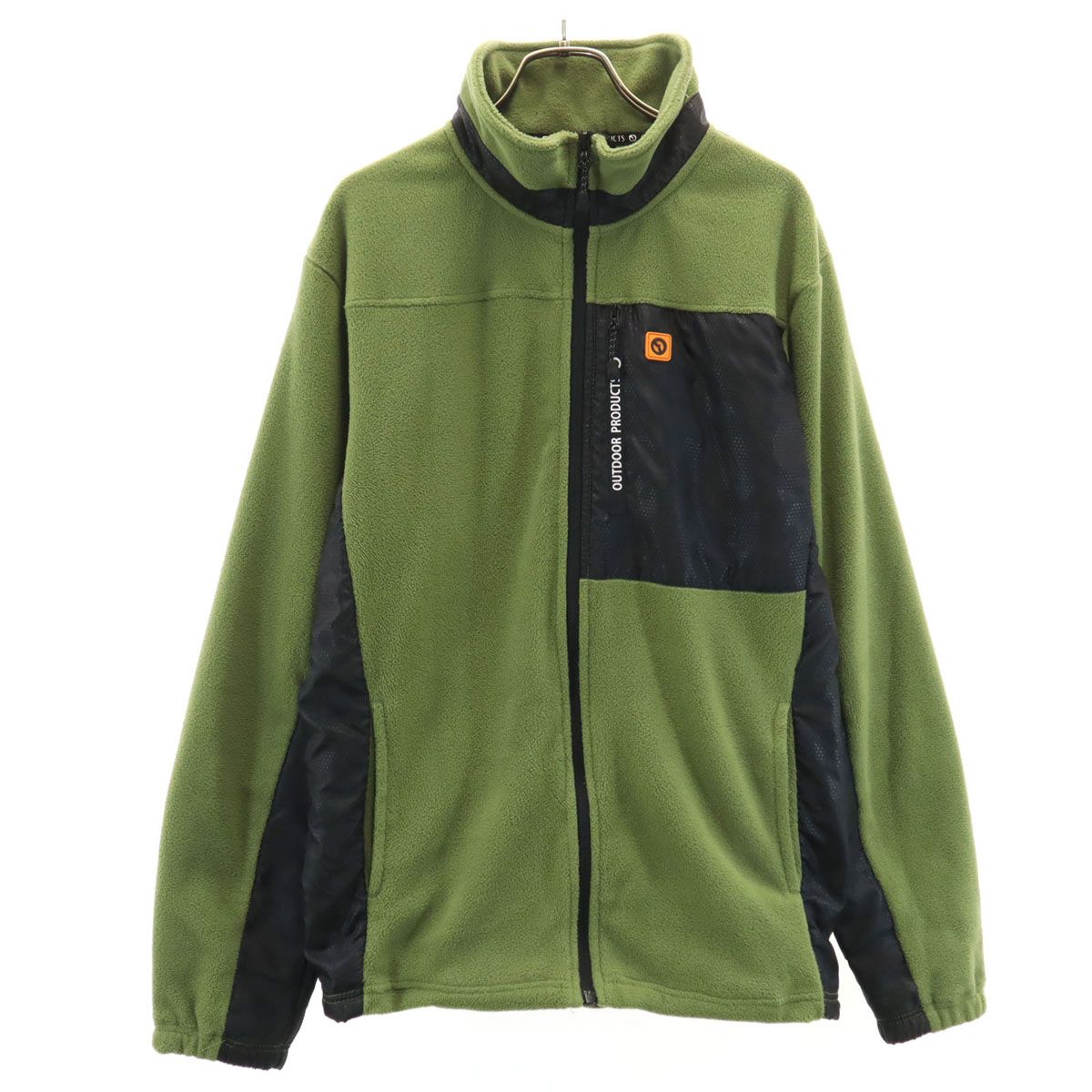 OUTDOOR PRODUCTS アウトドアプロダクツ フリースジャケット L カーキ