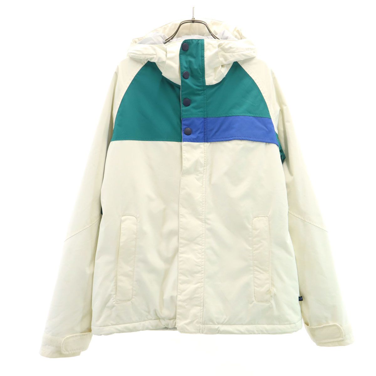 BURTON バートン スノーボード ダウンジャケット L ホワイト系 メンズ 